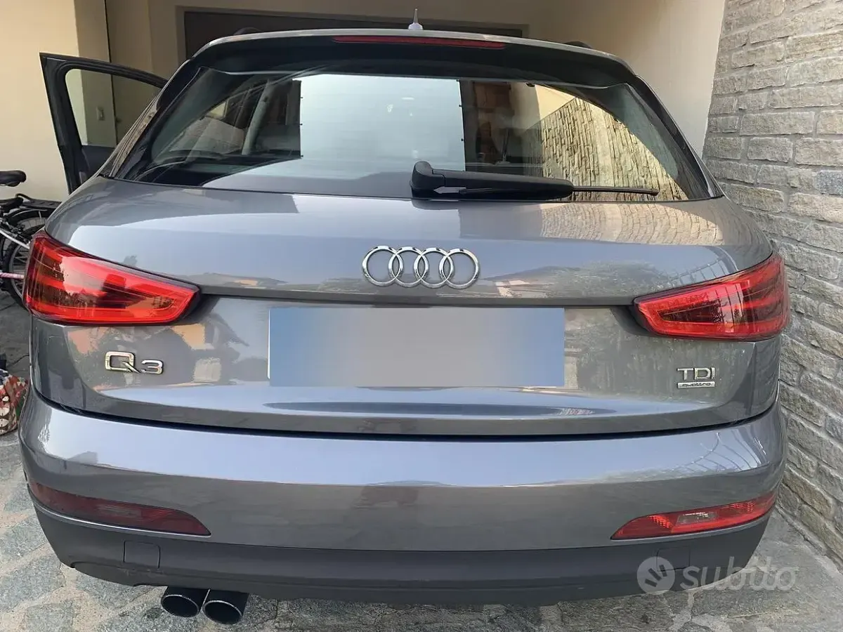Usata Audi Q3 177 CV (130 kW) 2013 Grigio SUV