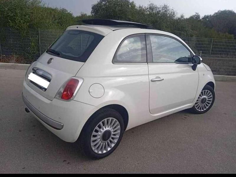 Usata Fiat 500 75 CV (55 kW) 2008 Bianco Utilitaria