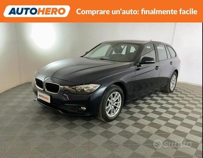 Usata BMW 316 Advantage 115 CV (84 kW) 2017 Blu Station wagon