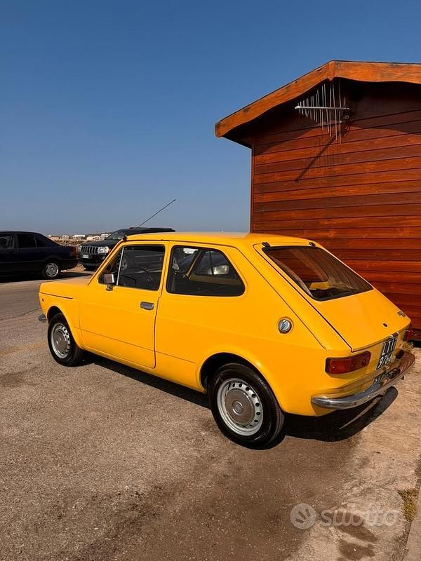 Usata Fiat 127 1970 Giallo Berlina