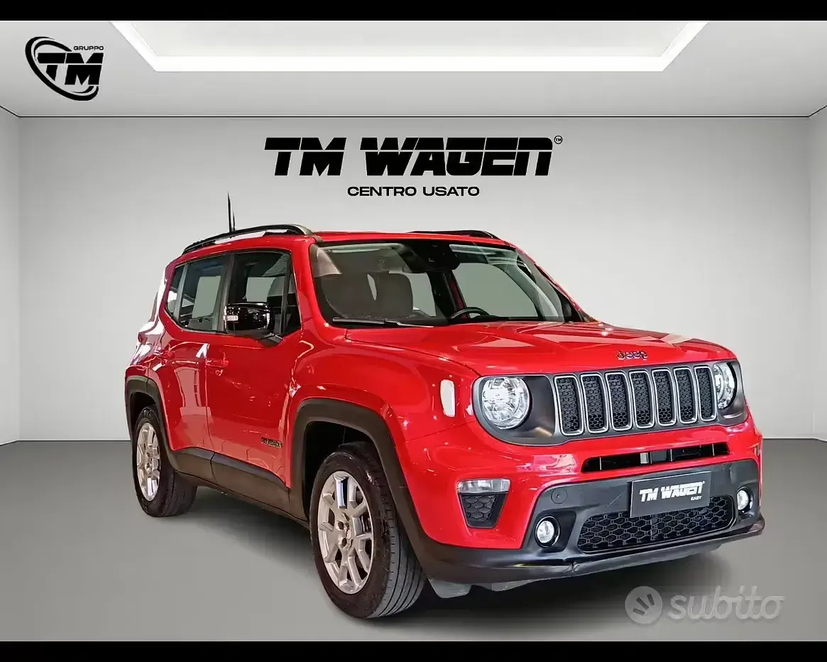 Usata Jeep Renegade Limited 131 CV (96 kW) 2023 Rosso SUV