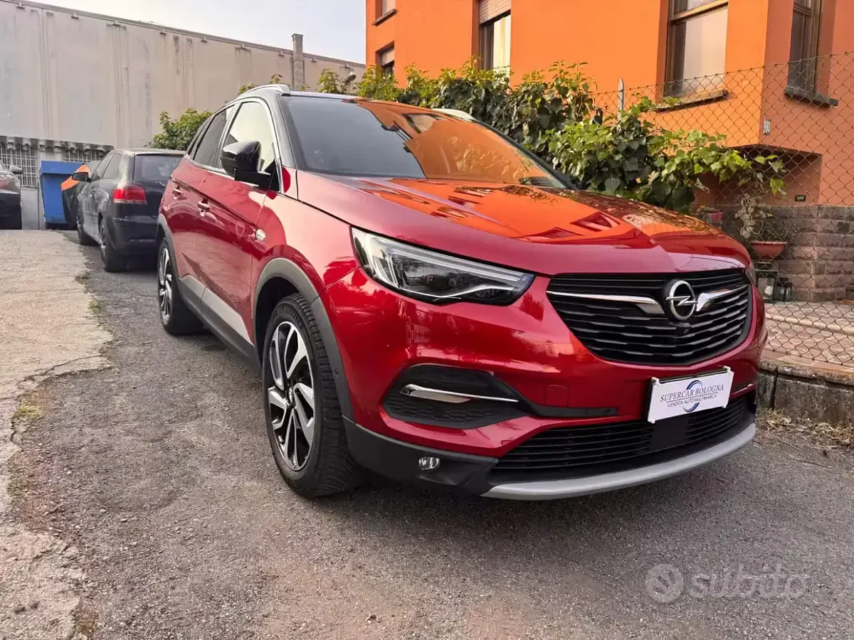 Usata Opel Grandland X Ultimate 131 CV (96 kW) 2018 Rosso SUV