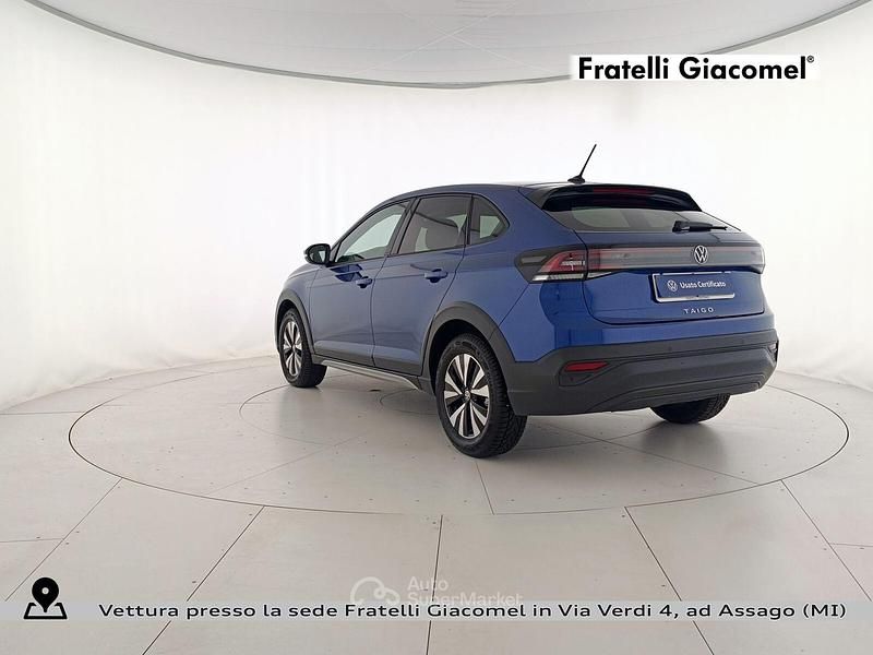 Usata VW Taigo Life 110 CV (80 kW) 2022 Reef blue metallizzato SUV