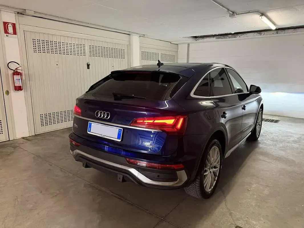 Usata Audi Q5 Sportback S-Line 204 CV (150 kW) 2021 Blu/azzurro SUV