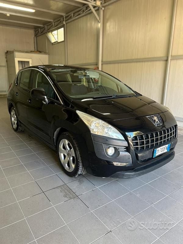 Nero Usata 2009 Peugeot 3008 SUV | 3400 € (Buon prezzo) - Immagine 1/4