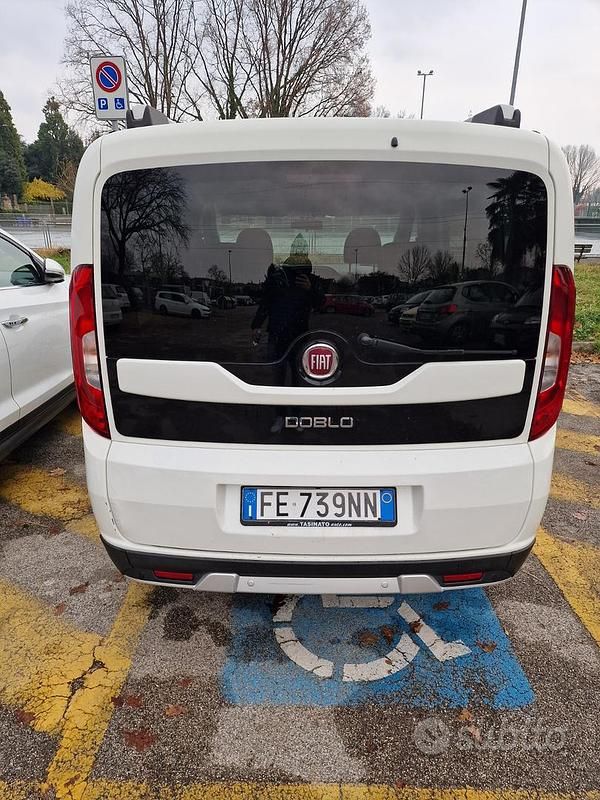 Usata Fiat Doblò Trekking 2016 Bianco Monovolume