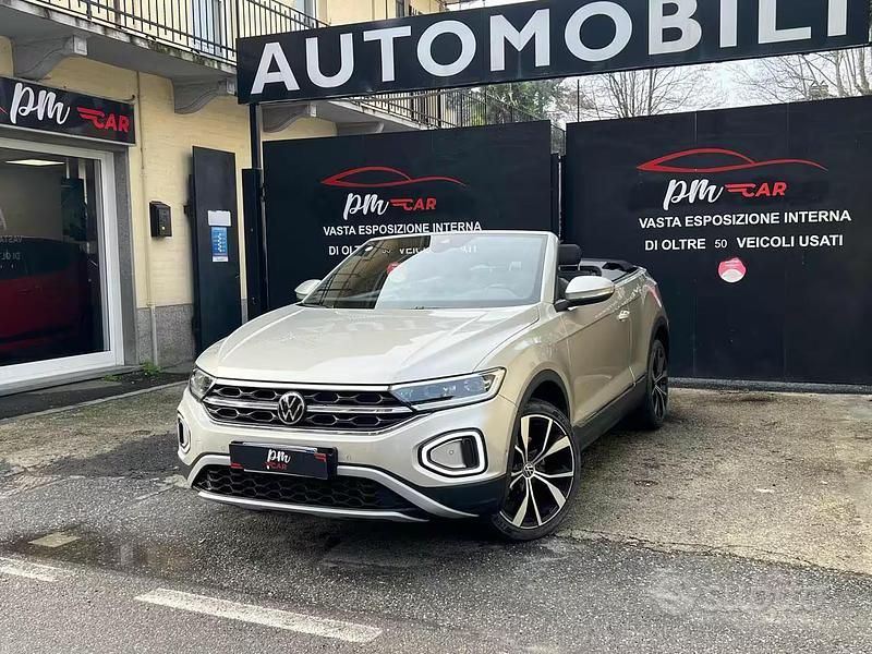 Usata VW T-Roc Cabriolet Style 150 CV (110 kW) 2024 Grigio Cabrio