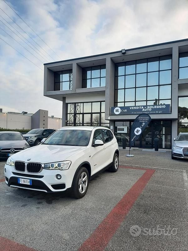 Usata BMW X3 xLine 190 CV (139 kW) 2016 Bianco SUV