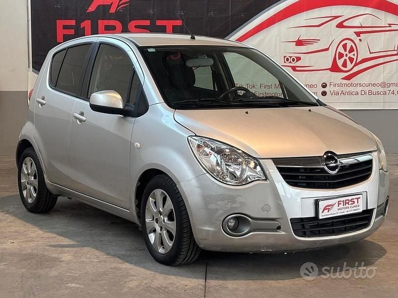 Grigio Usata 2008 Opel Agila Enjoy Due volumi | 3900 € (Buon prezzo) - Immagine 1/4