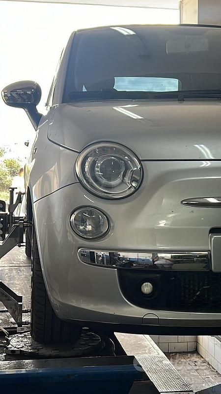 Usata Fiat 500 Lounge 95 CV (69 kW) 2012 Grigio Cabrio