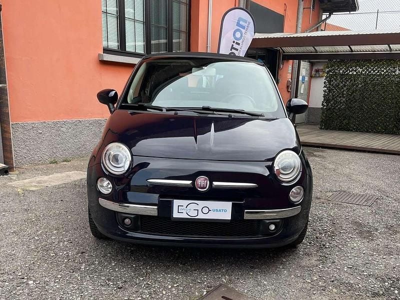 Usata Fiat 500C Lounge 69 CV (50 kW) 2012 Blu/azzurro Cabrio