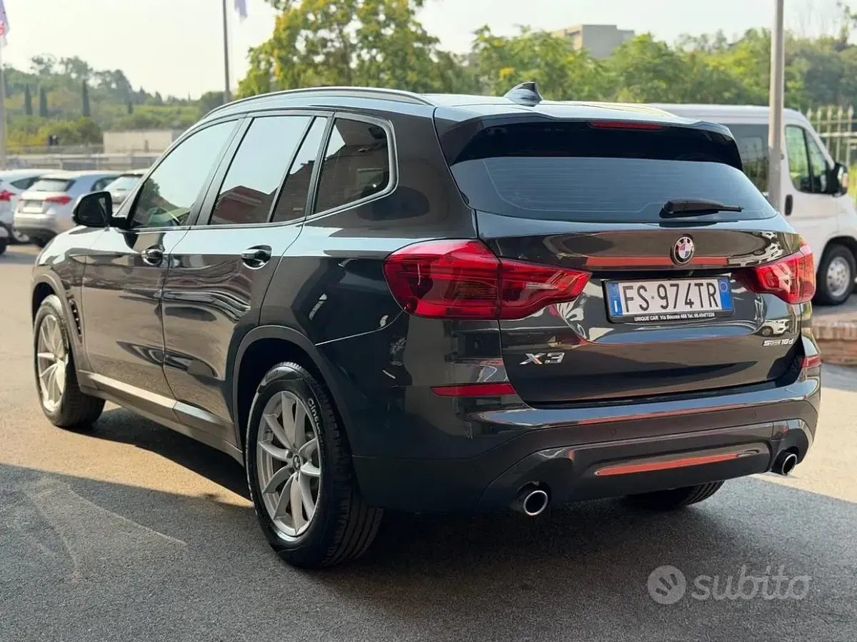Usata BMW X3 Advantage 150 CV (110 kW) 2018 Grigio SUV
