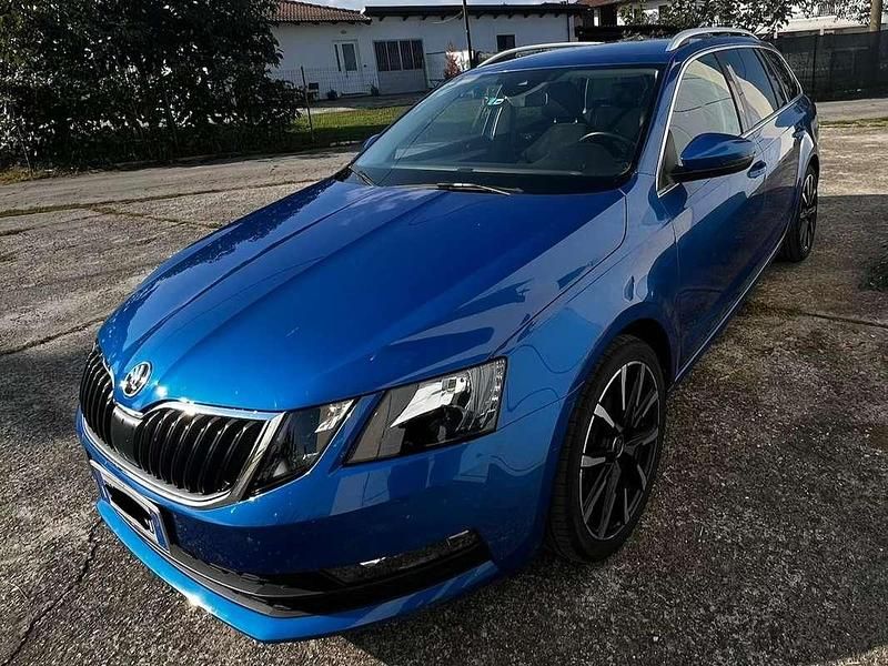 Usata Skoda Octavia G-TEC Ambition 131 CV (96 kW) 2019 Blu/azzurro Station wagon