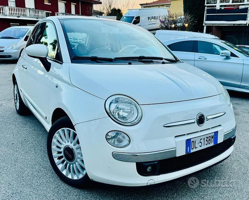 Usata Fiat 500 Lounge 69 CV (50 kW) 2008 Bianco Berlina