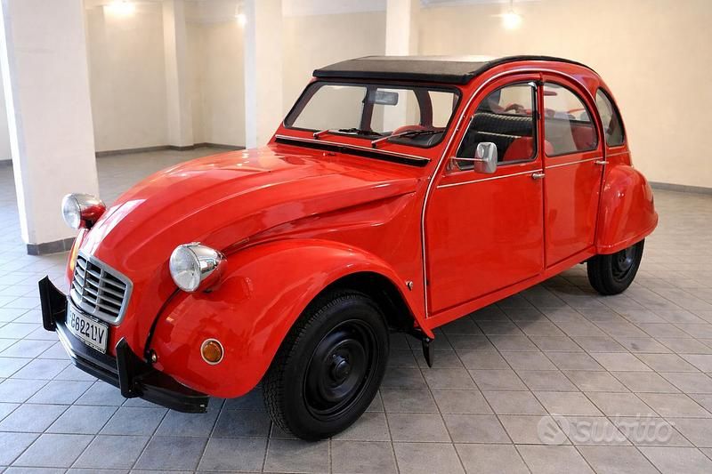 Usata Citroën 2CV 29 CV (21 kW) 1982 Rosso Berlina