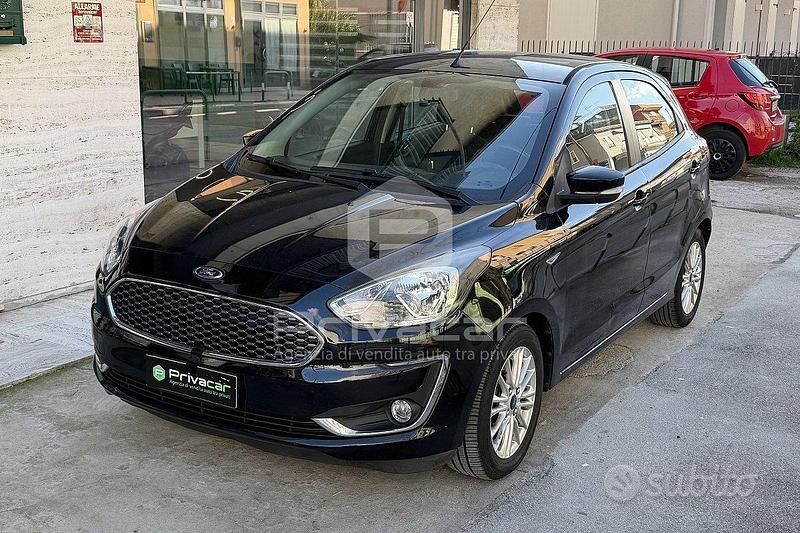 Usata Ford Ka Plus Ultimate 85 CV (62 kW) 2019 Nero Utilitaria