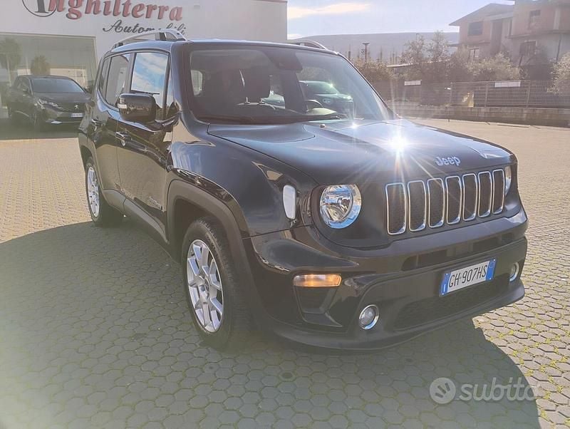 Usata Jeep Renegade Longitude 130 CV (95 kW) 2021 Nero SUV