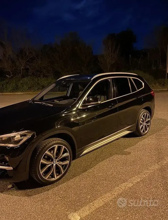 Begagnad BMW X1 xLine 150 HK (110 kW) 2018 Svart SUV