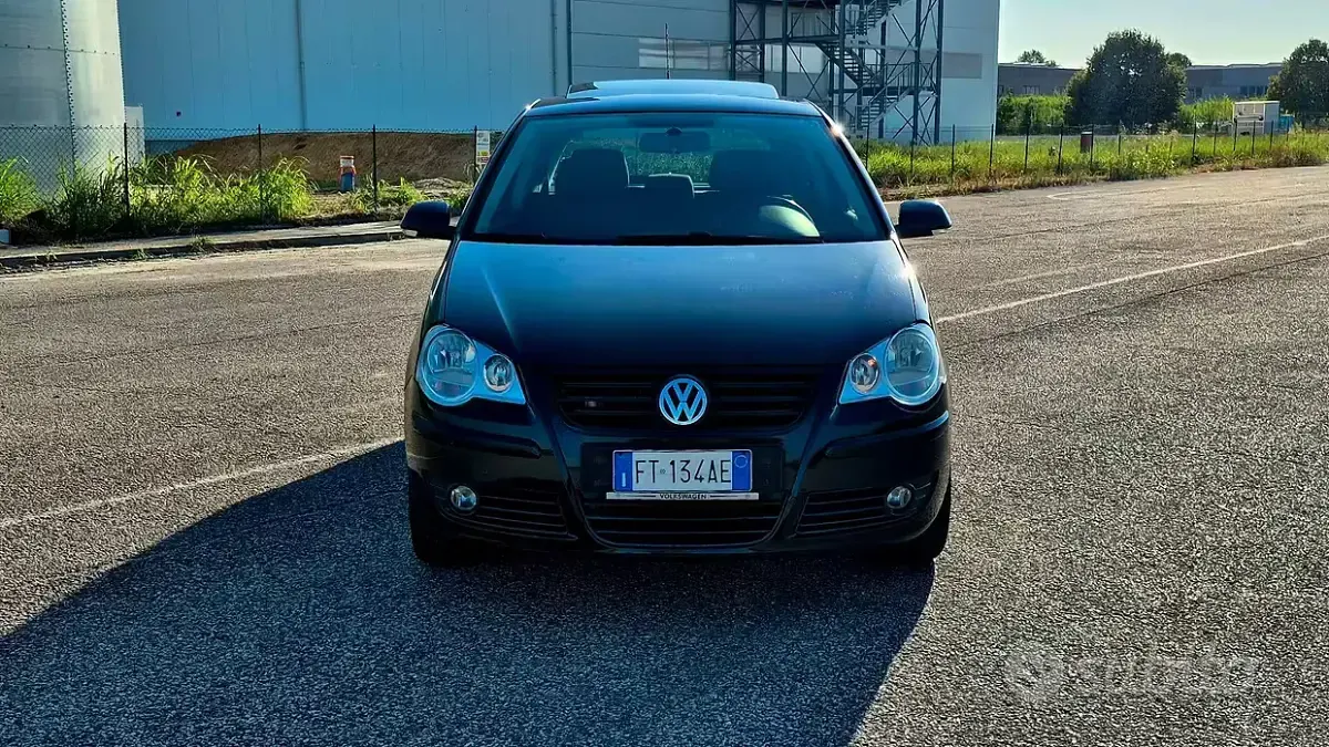 Usata VW Polo United 101 CV (74 kW) 2008 Nero Utilitaria