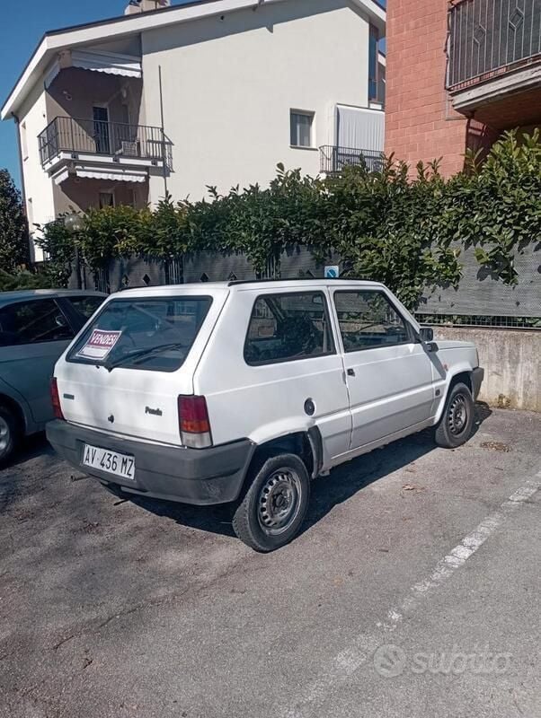 Usata Fiat Panda 34 CV (25 kW) 1998 Bianco Utilitaria