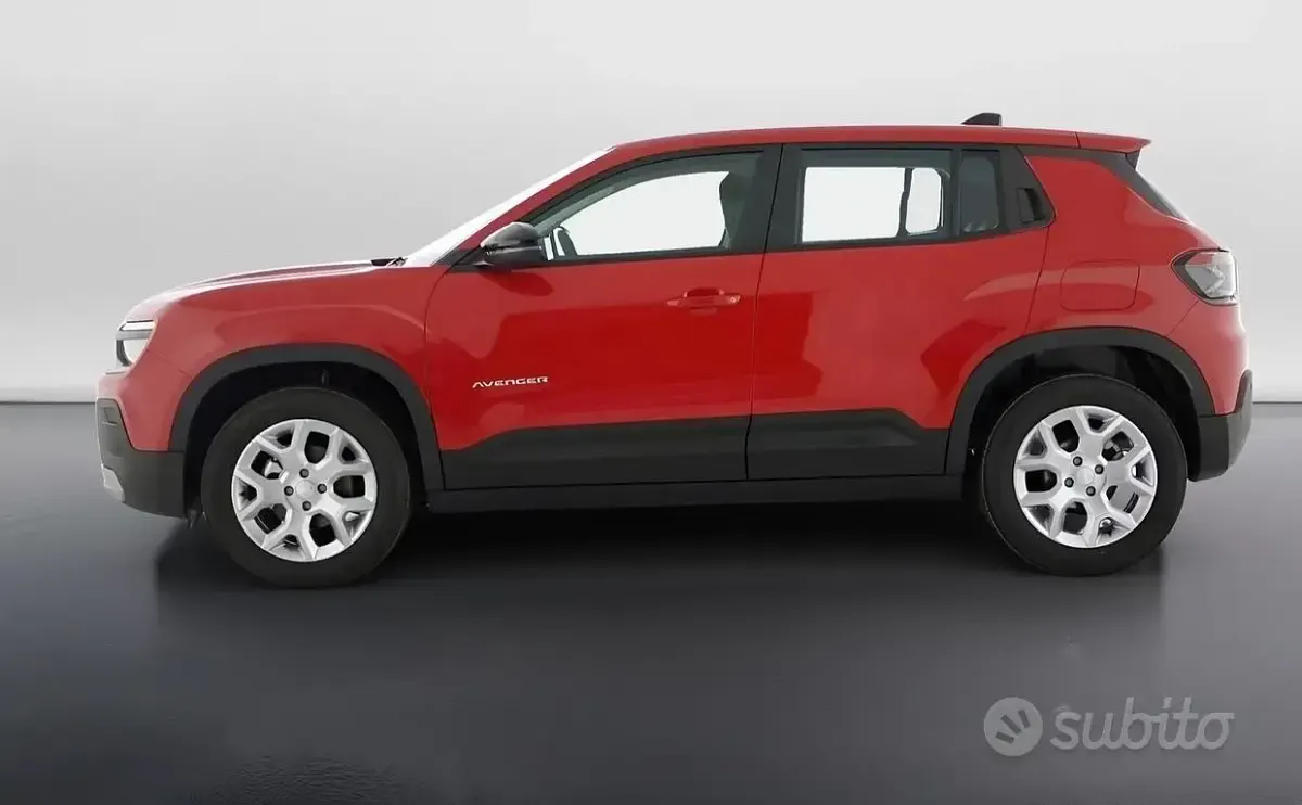 Nuova Jeep Avenger Longitude 101 CV (74 kW) 2025 Rosso SUV