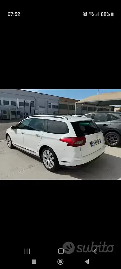 Usata Citroën C5 163 CV (119 kW) 2011 Bianco Station wagon