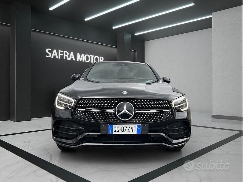 Usata Mercedes GLC220 Premium 194 CV (142 kW) 2022 Nero Coupé