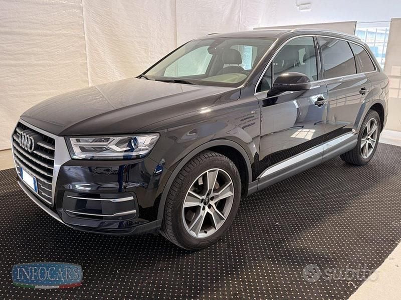 Usata Audi Q7 218 CV (160 kW) 2016 Nero metallizzato SUV