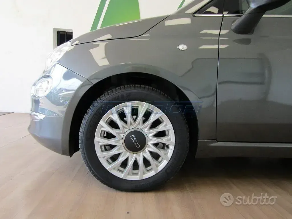Usata Fiat 500 Lounge 69 CV (50 kW) 2017 Grigio Utilitaria