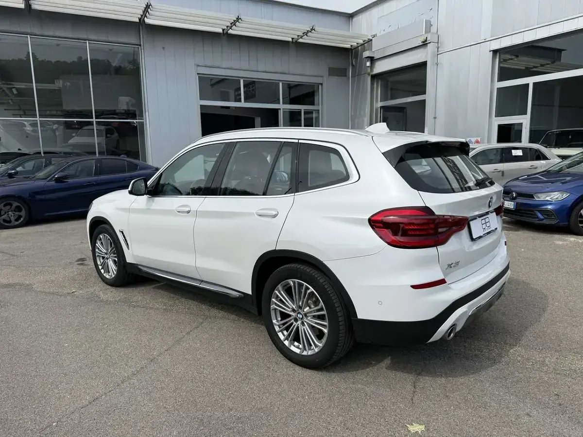 Usata BMW X3 Luxury Line 190 CV (139 kW) 2018 Bianco SUV