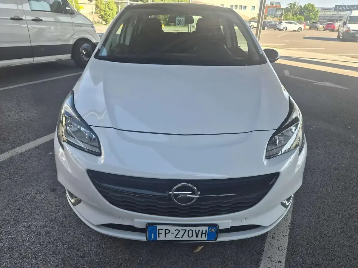Usata Opel Corsa 75 CV (55 kW) 2018 Bianco Utilitaria
