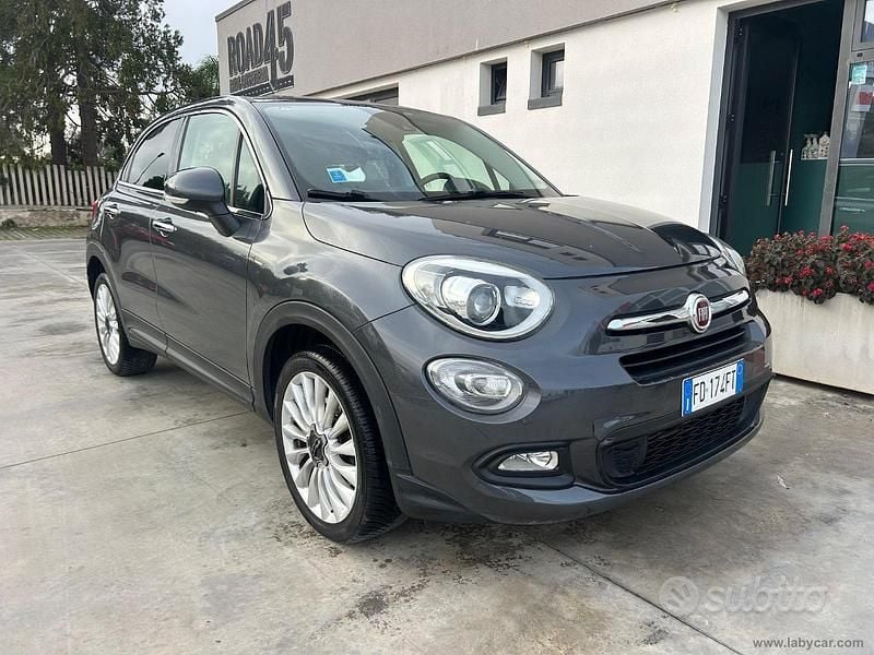 Usata Fiat 500X Lounge 120 CV (88 kW) 2016 Grigio SUV