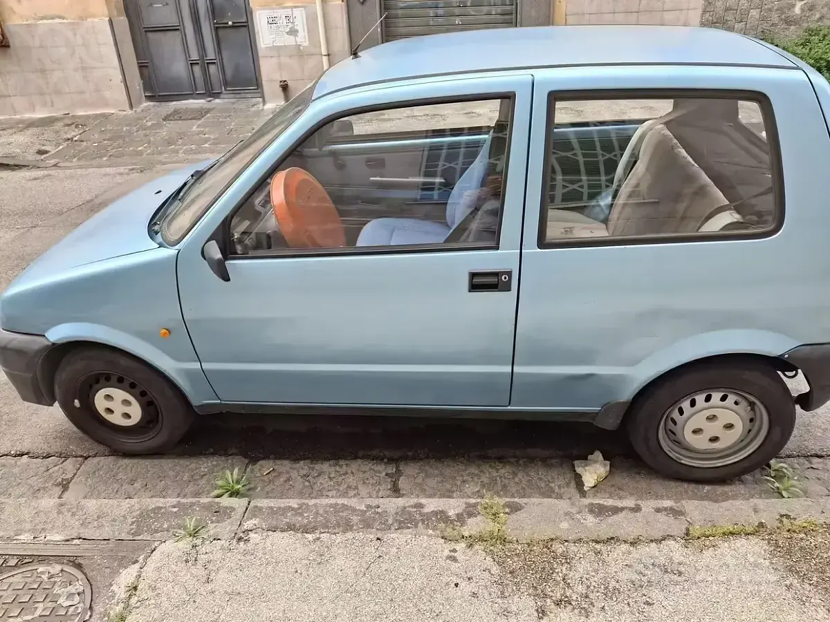 Usata Fiat 500 39 CV (28 kW) 1998 Blu Berlina