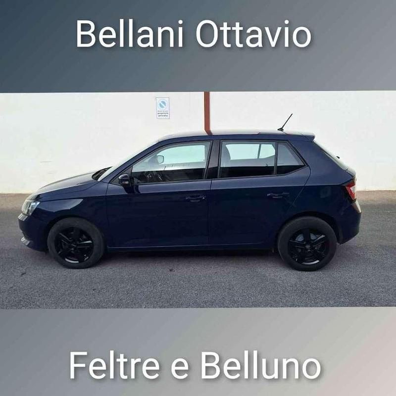Usata Skoda Fabia Executive 75 CV (55 kW) 2018 Blu Berlina