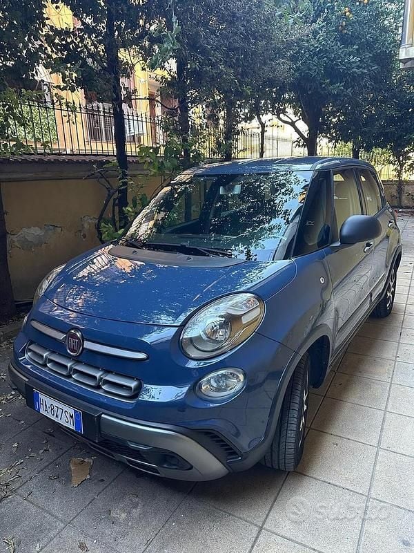 Usata Fiat 500L Cross 95 CV (69 kW) 2019 Blu Monovolume