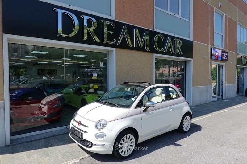 Usata Fiat 500 69 CV (50 kW) 2018 Bianco Cabrio