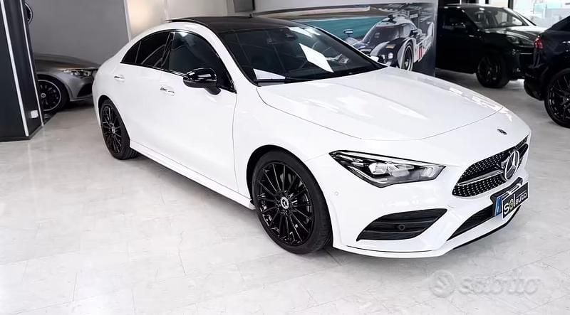Usata Mercedes CLA220 Premium 190 CV (139 kW) 2022 Bianco Berlina