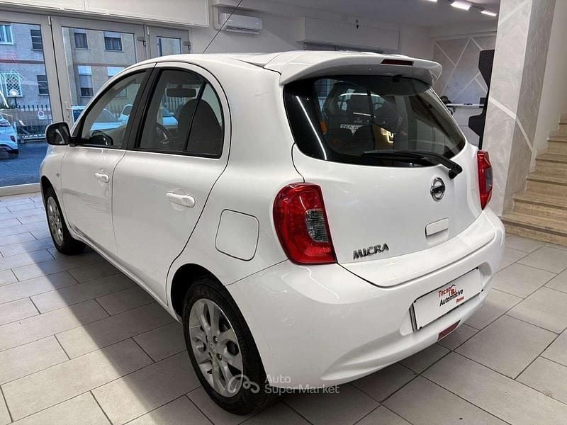 Usata Nissan Micra Acenta 80 CV (58 kW) 2016 Bianco Berlina