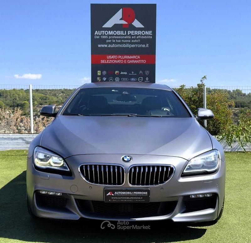 Usata BMW 640 M Sport 313 CV (230 kW) 2017 Gray Coupé