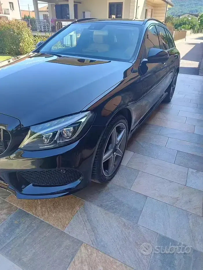 Usata Mercedes C200 Premium 136 CV (100 kW) 2001 Nero Station wagon