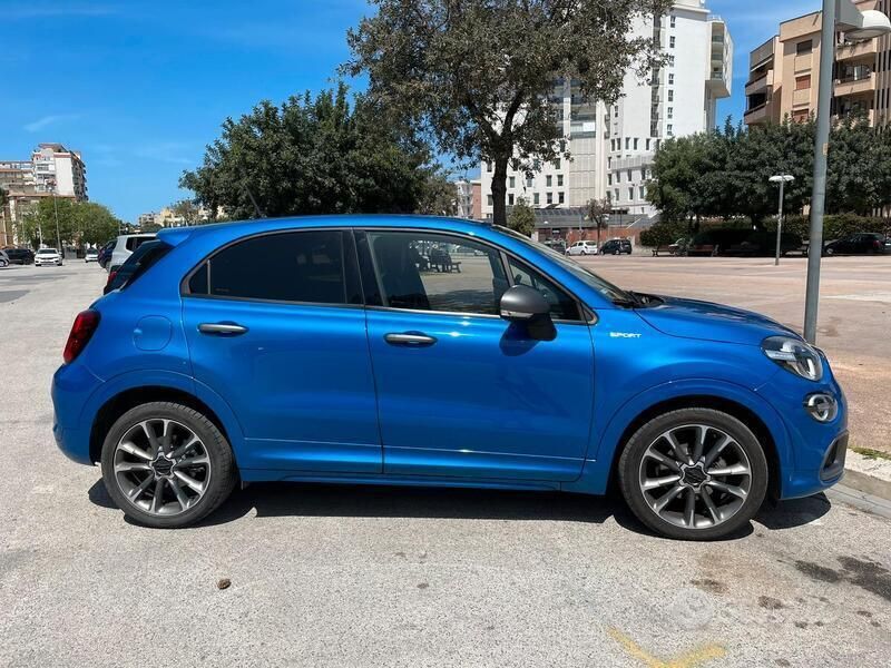 Usata Fiat 500X Sport 95 CV (69 kW) 2021 Blu SUV