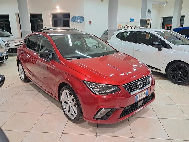 Usata Seat Ibiza FR 129 CV (94 kW) 2019 Rosso Utilitaria
