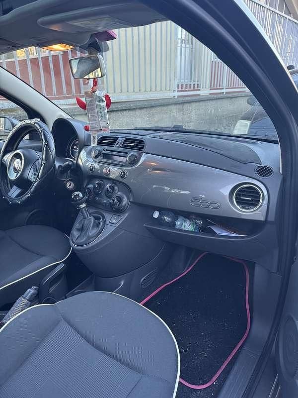 Usata Fiat 500 Lounge 69 CV (50 kW) 2015 Grigio Utilitaria