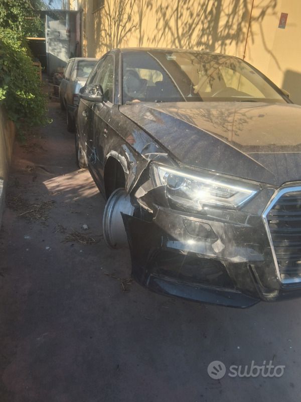 Usata Audi A3 S-Line 110 CV (80 kW) 2018 Nero Utilitaria