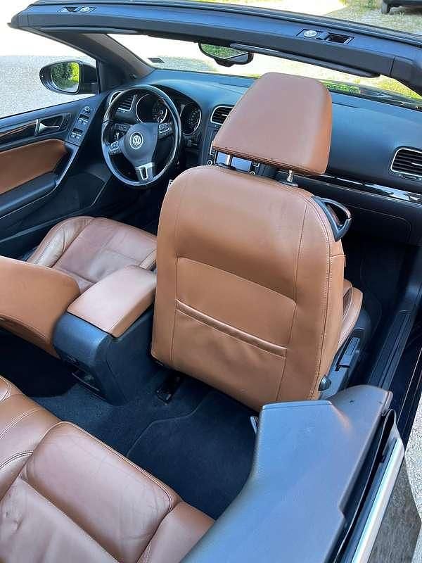 Usata VW Golf Cabriolet 105 CV (77 kW) 2012 Nero Cabrio