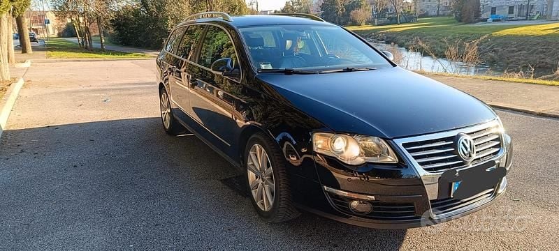 Usata VW Passat 140 CV (102 kW) 2006 Nero Station wagon
