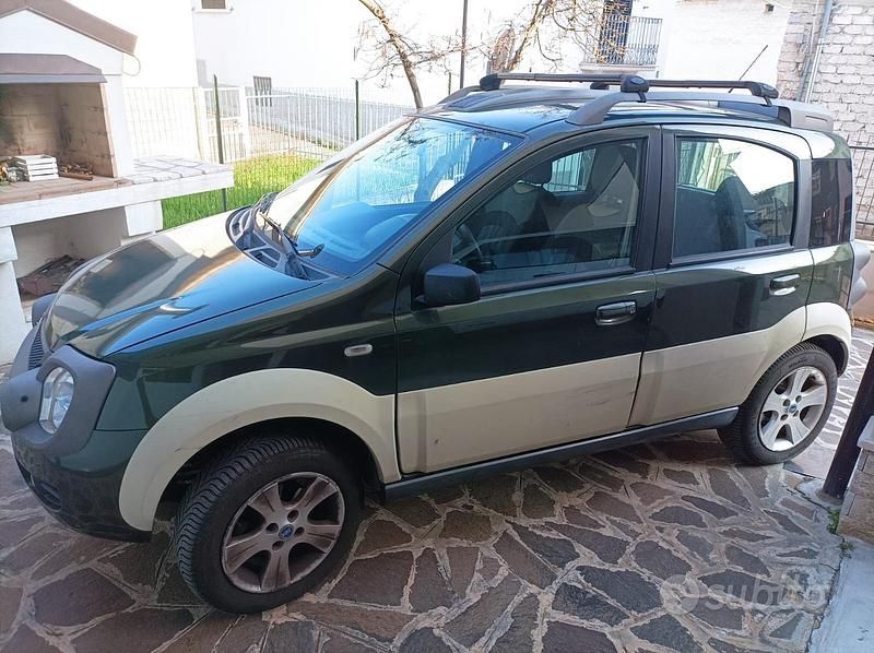 Usata Fiat Panda Cross 2007 Verde Utilitaria