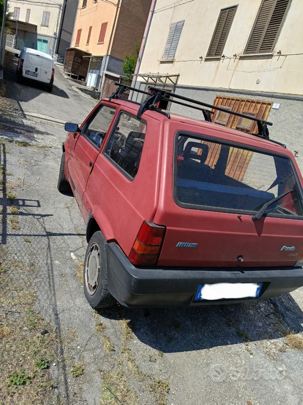 Usata Fiat Panda 39 CV (28 kW) 2000 Rosso Utilitaria