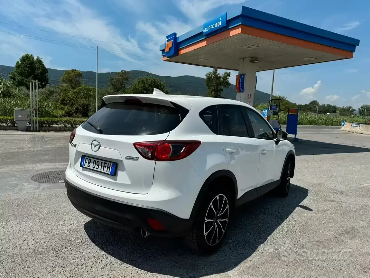 Usata Mazda CX-5 Prime-Line 150 CV (110 kW) 2015 Bianco SUV