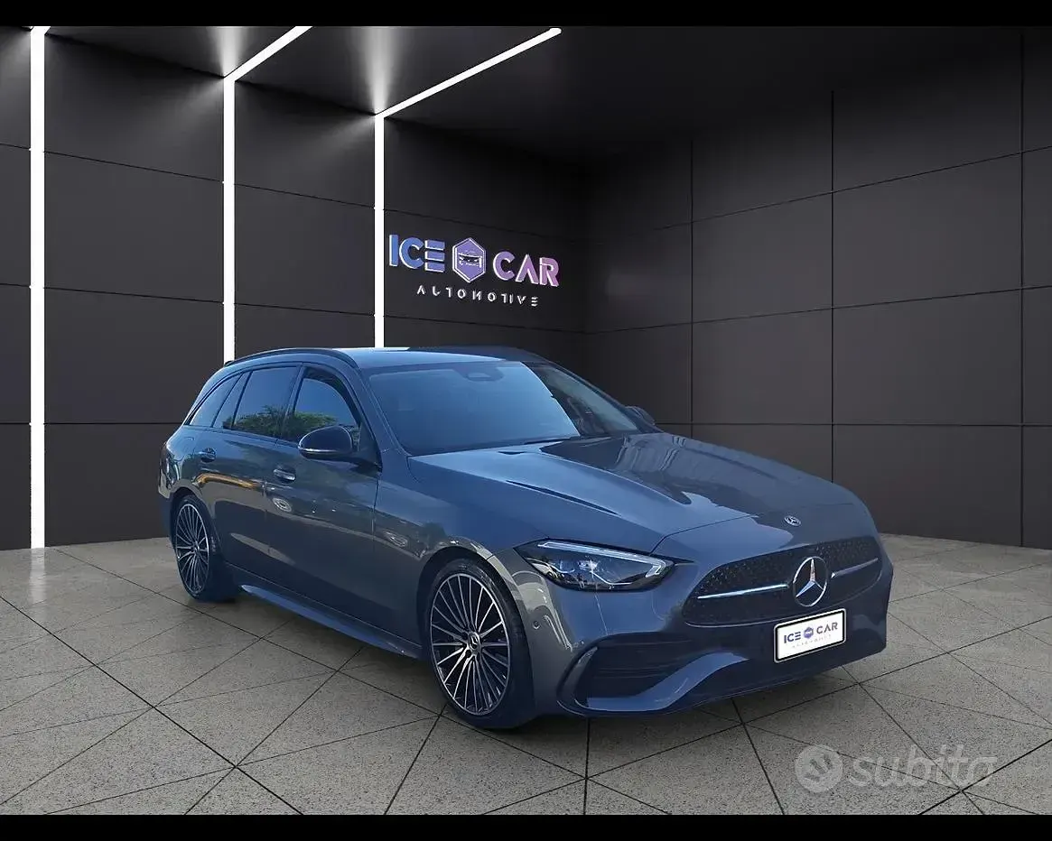 Usata Mercedes C220 Premium Plus 200 CV (147 kW) 2022 Grigio Station wagon